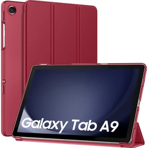 M.TK Moveteck Samsung Galaxy Tab A9 8.7 Inç Tablet Kılıfı Akıllı Smart Katlanabilir Renkli Kapak SM-X110 (Uyumlu)