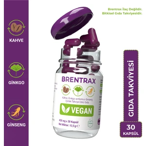 Brentrax Bitkisel Gıda Takviyesi 30 Kapsül