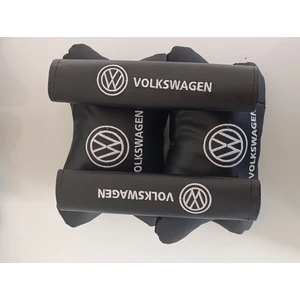 Volkswagen Uyumlu Beyaz Nakış Işlemeli Oto Boyun Yastığı