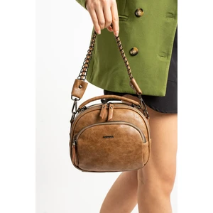 Teal Collection Kadın Omuz ve El Çantası – Çok Bölmeli, Zincir Askılı, Suni Deri, Şık Günlük Çapraz Çanta