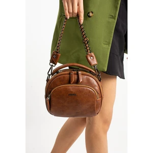 Teal Collection Kadın Omuz ve El Çantası – Çok Bölmeli, Zincir Askılı, Suni Deri, Şık Günlük Çapraz Çanta