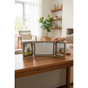 Açısı Ayarlanabilir Resim Çerçevesi 3 Lü