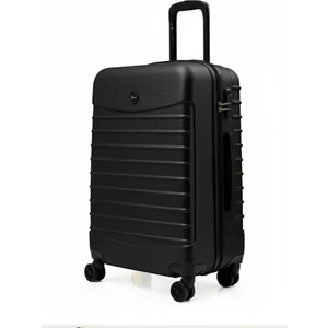 Louisiana Polo Orta Boy Valiz 4x2 Teker Siyah-Siyah 1168