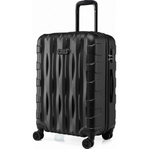 Louisiana Polo Kabin Boy Valiz 4x2 Teker Siyah-Siyah 1167