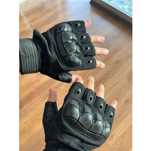 Motosiklet Siyah Yarım Eldiven