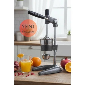 Pios Profesyonel Meyve Sıkacağı Kollu Narenciye Sıkacağı Demir Döküm Nar Portakal Sıkacağı