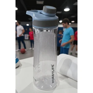 Online Home Market Şeffaf Spor Okul Ofis Su Matarası Suluk 730ML