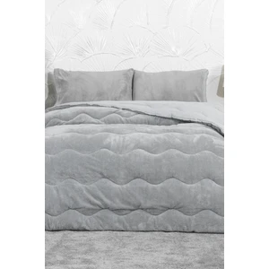 Victor Comfort Uyku Seti Çift Kişilik Wellsoft 3 Parça (195X215 Cm) Gri