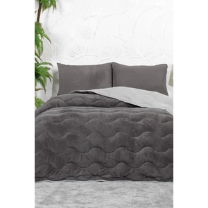 Victor Comfort Uyku Seti Çift Kişilik Wellsoft 3 Parça (195X215 Cm) Antrasit
