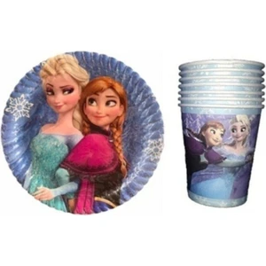 Frozen Elsa Tabak Bardak Set