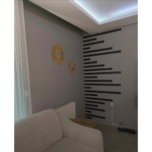 Duvar Dekorasyon Çıtası 5 Farklı Ebat (100CM 80CM 60CM 40CM 20CM) 25 Adet Panel