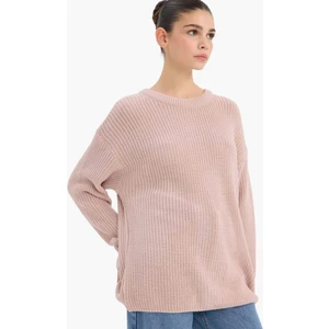 Regular Fit Bisiklet Yaka Selanik Kumaş Triko Kazak H6905AZ25WN