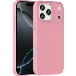 Apple iPhone 17 Pro Max ile Uyumlu Telefon Kılıfı Kadife Iç Yüzey Soft Tasarım Lansman Kılıf