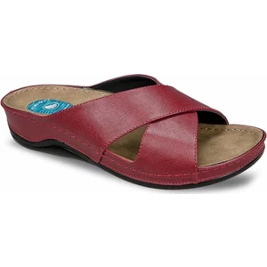 9946-1 Kadın Terlik - BORDO