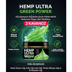 2 x 100 mg Green Power Hemp Cream Jel