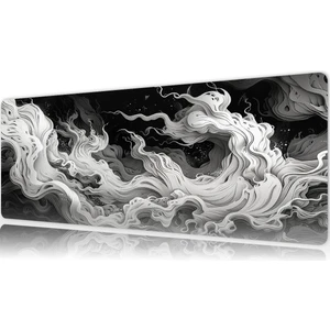 Ethereal Smoke 80X30 3mm Kalınlık Premium Gaming Oyuncu Mousepad, Anti Slip Xxl Mouse Pad