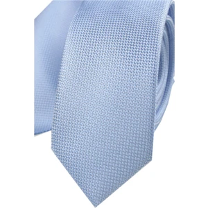 Erkek Bebek Mavi Kravat Armüllü Kuşgözü Desenli Slim Kesim Mendilli Model