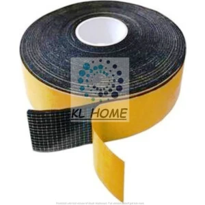 Kl Home 3MM*50MM*15METRE Kendinden Yapışkan Bant Oto Karavan Pimaş Boru Pencere Ses Akustik Band