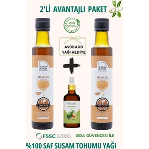 Las Frutas Yemeklik Susam Tohumu Yağı 250 ml 2'li