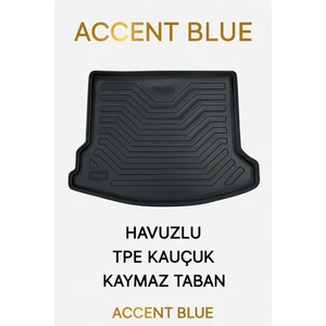 Black Gold Hyundai Accent Blue 2010+ 3D Bagaj Havuzu Premium