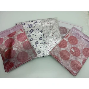 10 Adet Yapışkanlı Metalize Hediye Poşeti Hediye Ambalaj Paketi