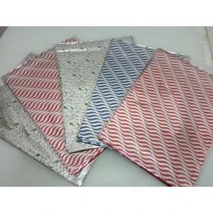 10 Adet Yapışkanlı Metalize Hediye Poşeti Hediye Ambalaj Paketi