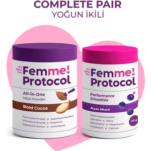 Complete Pair Yoğun Ikili: Bold Cocoa + Acai Muse