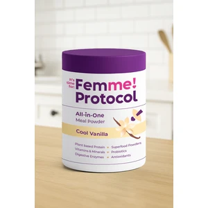 Femme Protocol Cool Vanilla Vegan Öğün Tozu ( 600 g )