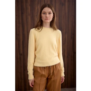 Ince Tüylü Basic Kazak Soft Sarı