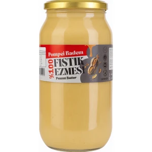 Fıstık Ezmesi Organik Glutensiz Yerli Sade Şekersiz Sporcu Besini 1000 gr