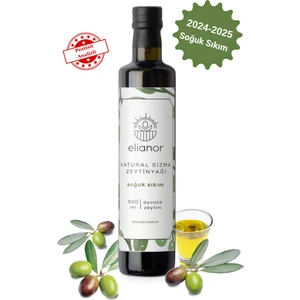 Soğuk Sıkım Natürel Sızma Zeytinyağı 500ml ( Ayvalık 2024-2025)