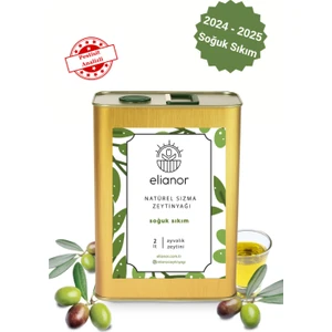 Soğuk Sıkım Natürel Sızma Zeytinyağı 2lt