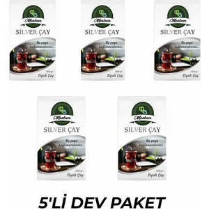 5'li Dev Paket Silver Çay 1000 Gram(1kg) Özel Yerli Çay