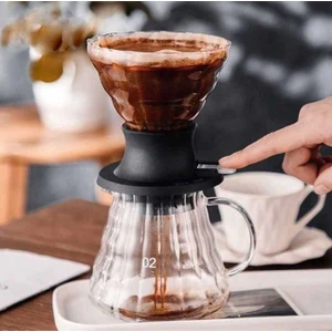V60 Ayarlı Cam Drıpper 200 ML|V60 Immersion Dripper Switch