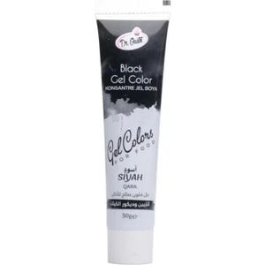 Dr. Gusto Dr Gusto Tüp Jel Gıda Boyası Siyah - 50 gr