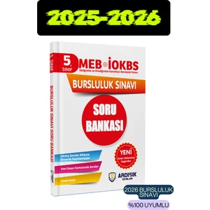 Ardışık Yayınları 5. Sınıf Bursluluk Sınavı Soru Bankası 2026