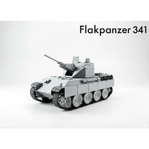 Forge Triverse Flakpanzer 341 Uçaksavar Tankı Model Kiti 1/35 Ölçekli