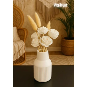 VitaTrust Minimalist Gül Demeti Bohem Vazo🌾