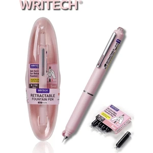 Basmalı Dolma Kalem +5 Yedek Kartuş Hediyeli (Mavi Mürekkep)