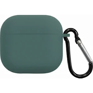 Caseonn Apple Airpods 4.nesil/anc Kılıf Askı Aparatlı Lansman Yeşil