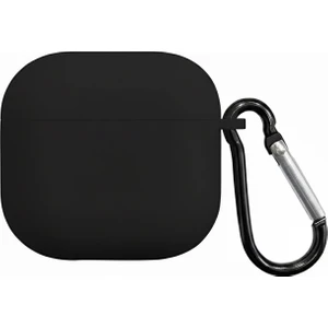 Caseonn Apple Airpods 4.nesil/anc Kılıf Askı Aparatlı Lansman Siyah