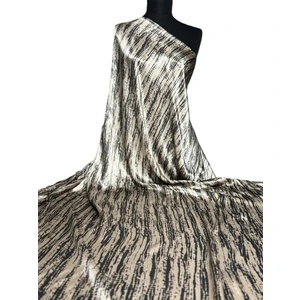 Bursa Kumaştan EN150 Çift En Mevsimlik Siyah Renk Elbiselik Saten Kumaş