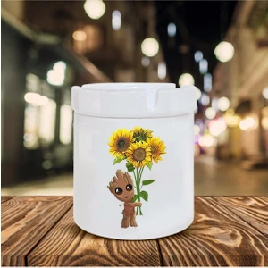 Groot Baskılı Seramik Küllük