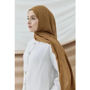 Karamel Renk Bambu Şal