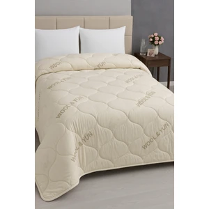 Gön Ev Tekstili %100 Doğal Yün Dolgulu Yorgan 3 kg – Çift Kişilik Ultra Sıcak Kışlık Yün Yorgan