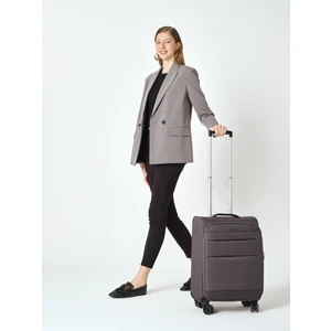 Pierre Cardin 4200 Küçük Boy Ultra Light Hafif Lüx Kumaş Tekerlekli Valiz