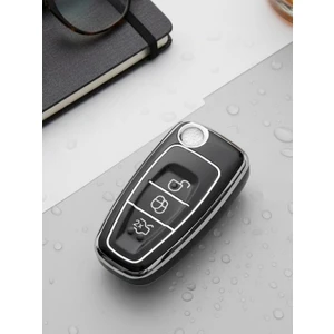 Ford Focus Fiesta Mondeo Kuga Transit Connect Custom Galaxy 3 Buton Nano Anahtar Kılıfı Sustalı