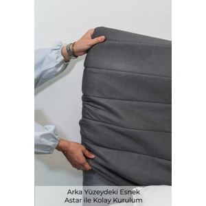 Jazmin Jardin Baza Yatak Başlık Kılıfı – Cepli, Renk ve Ölçü Seçenekli, Tay Tüyü Premium Kumaş, Kolay Kurulum