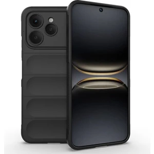 M.TK Moveteck Tecno Spark 40 Kılıf Kamera Korumalı Kabartmalı Yumuşak Renkli Silikon Kapak Mat Hisli Içi Kadife Süet Kapak