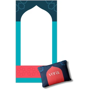 Prayer Mats - Anatolia, Taşınabilir Seccade, Seyahat Seccadesi, Cep Boy, Katlanabilir, Portatif, Su Geçirmez, Modern Tasarım, Turkuaz